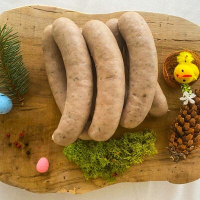 Kiełbasa biała z dzika