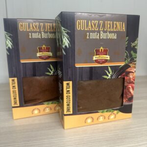 Gulasz z jelenia z nuta Burbona