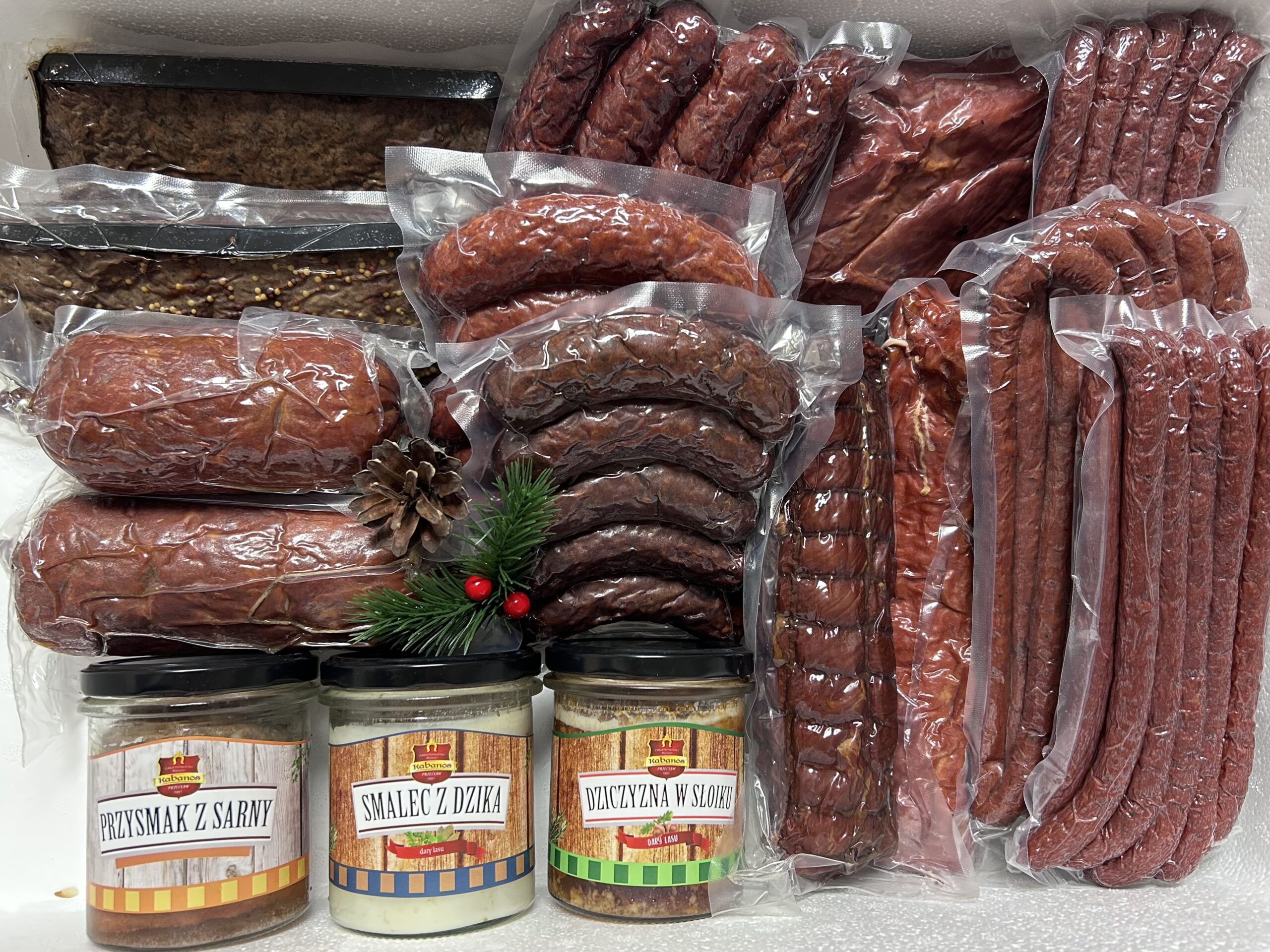 Zestaw wędlin z dzika, sarny i jelenia PREMIUM