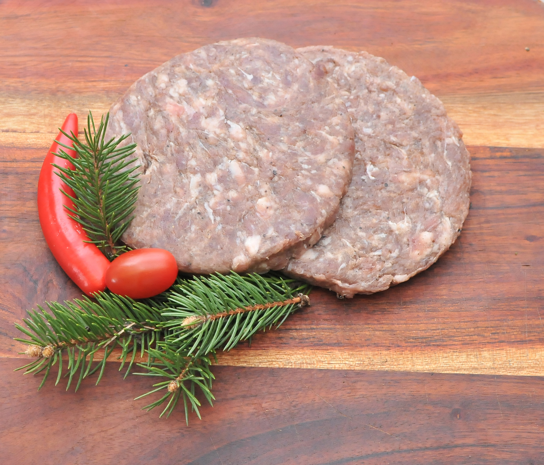 Burger z jelenia mrożony