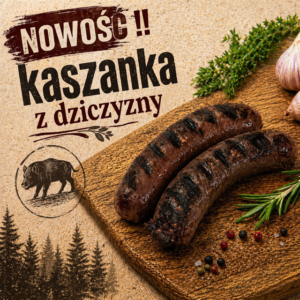 Kaszanka z dziczyzną